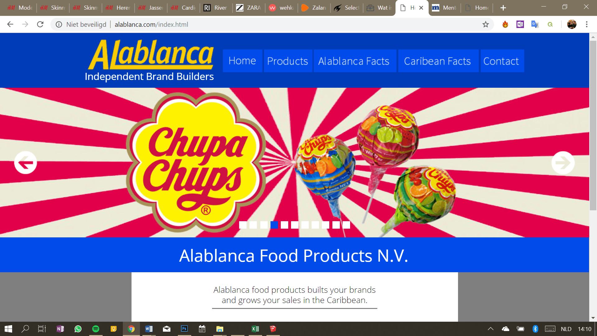Alablanca Website